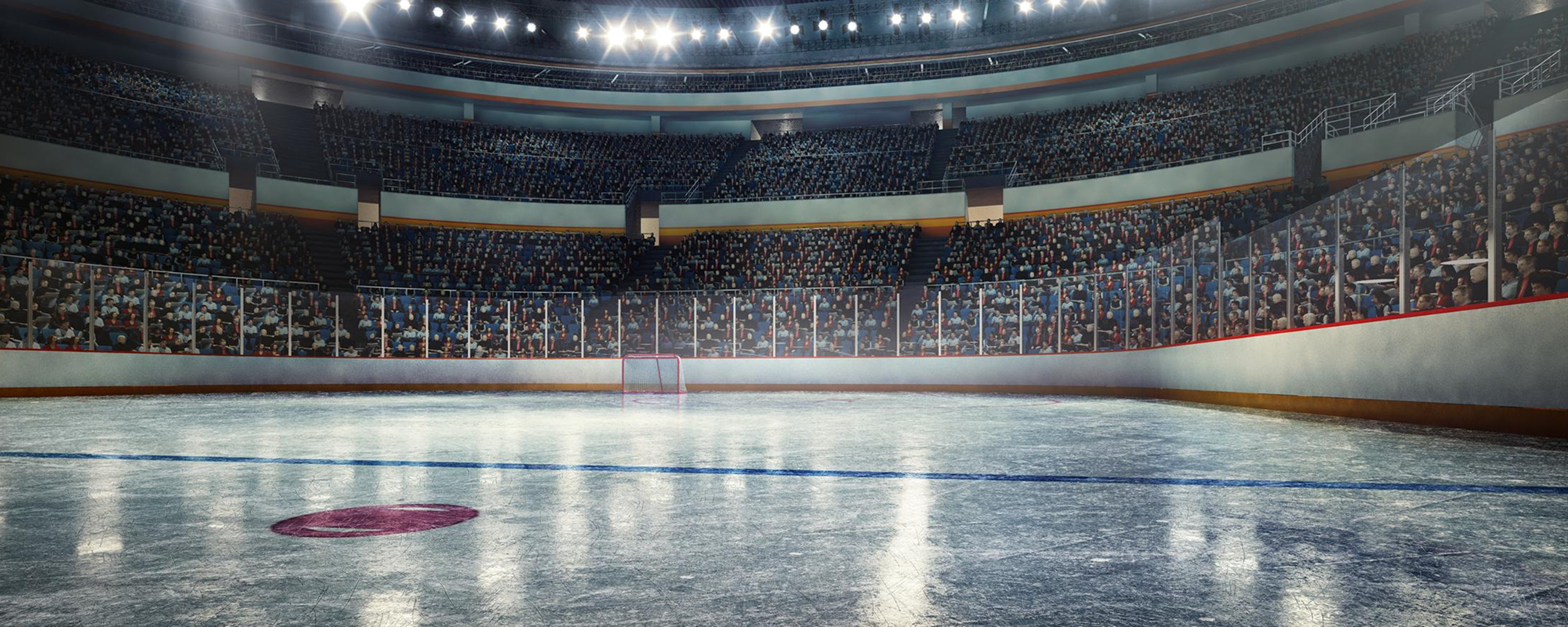 hockey arena.